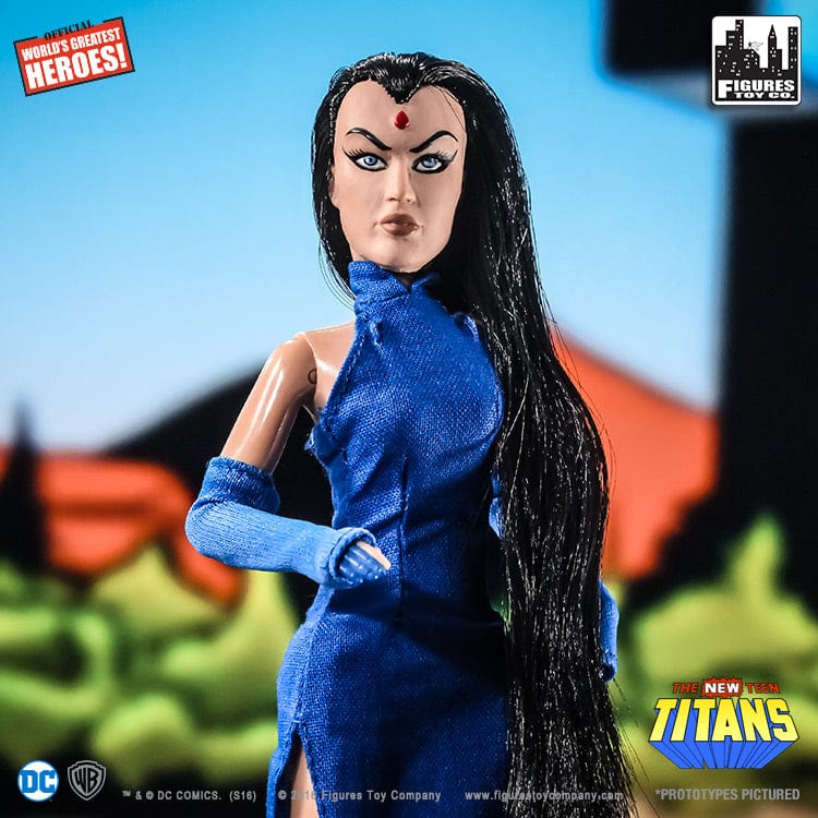The New Teen Titans Retro 8 Inch Action Figures Series 1: Set of all 4