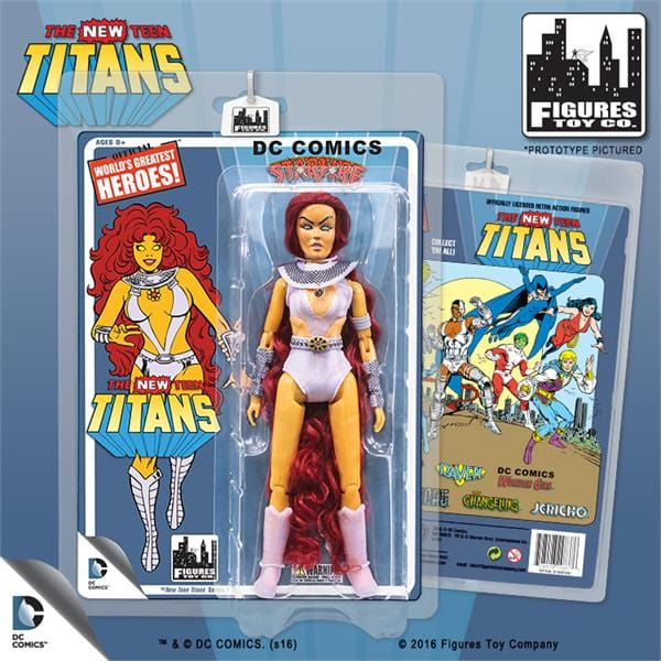 The New Teen Titans Retro 8 Inch Action Figures Series 1: Starfire
