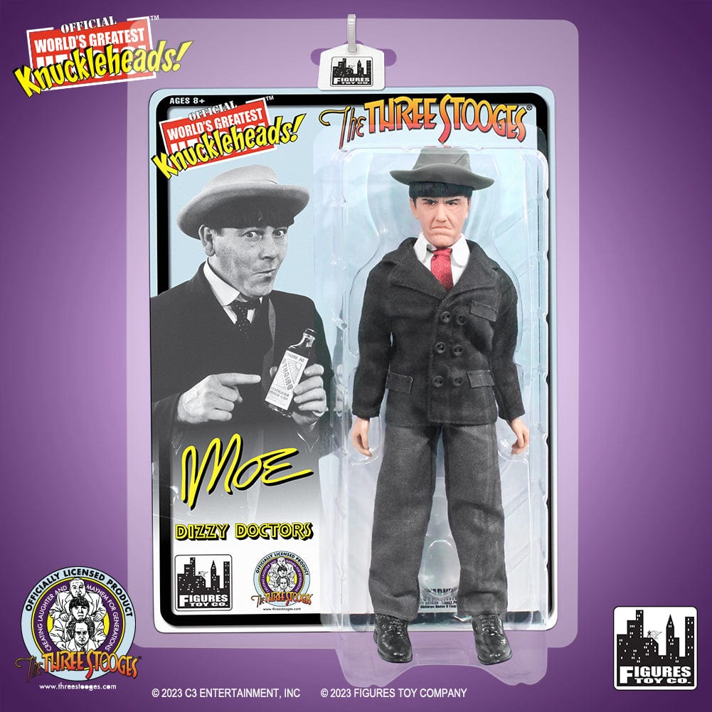 The Three Stooges 8 Inch Action Figures: Dizzy Doctors [Set of All 3]