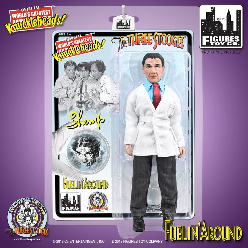 The Three Stooges 8 Inch Action Figures: Fuelin' Around Shemp