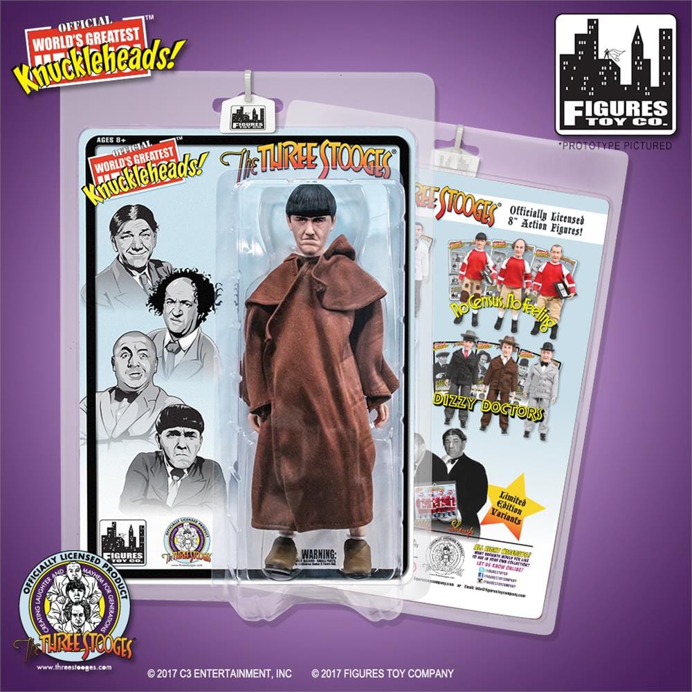 The Three Stooges 8 Inch Action Figures: Monk Moe