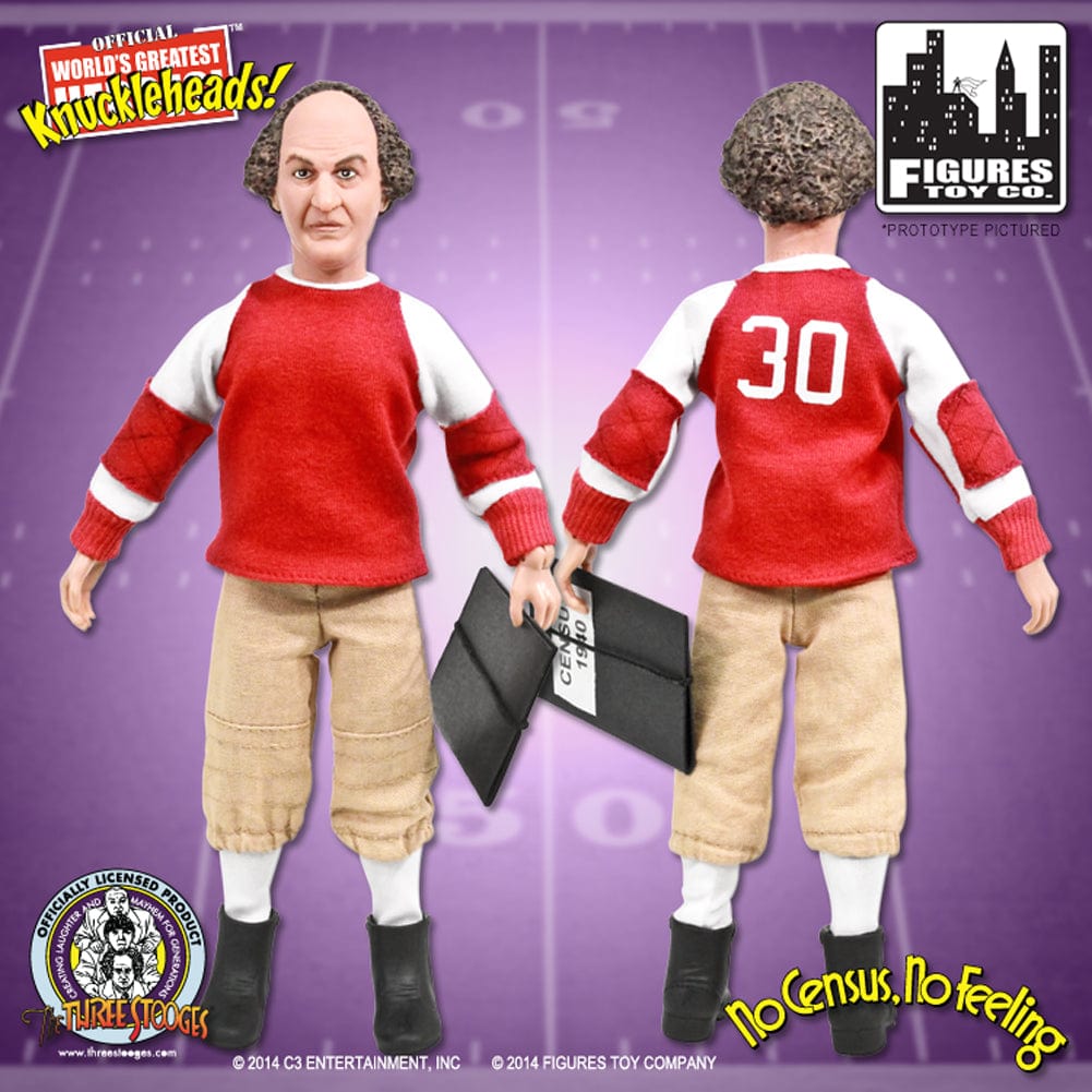 The Three Stooges 8 Inch Action Figures: No Census, No Feeling Larry