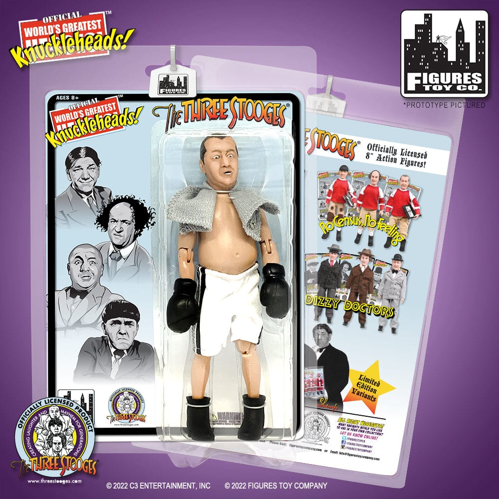 The Three Stooges 8 Inch Action Figures Series: Boxing Curly