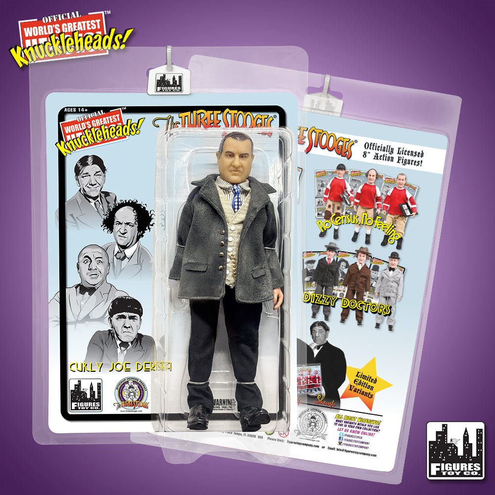 The Three Stooges 8 inch Action Figures Series: Curly Joe Derita