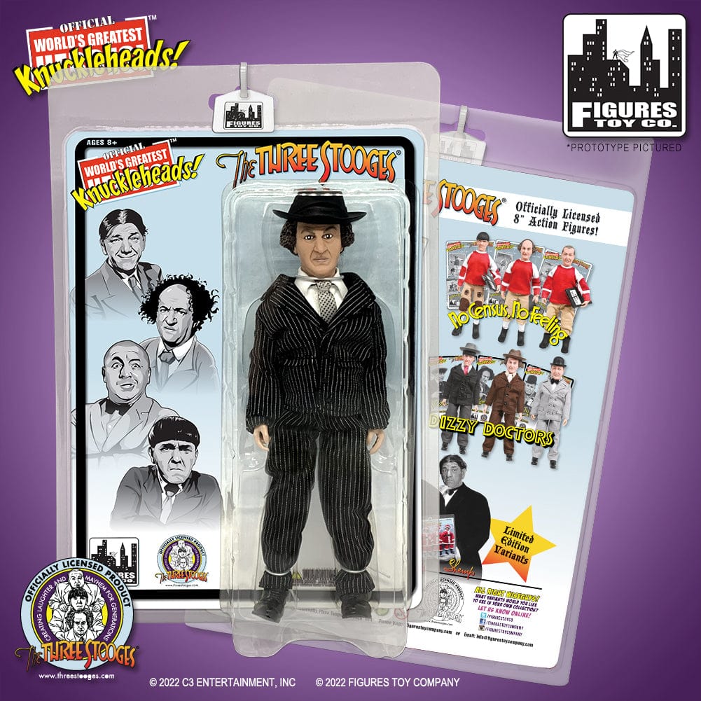 The Three Stooges 8 Inch Action Figures Series: Gangster Series Larry