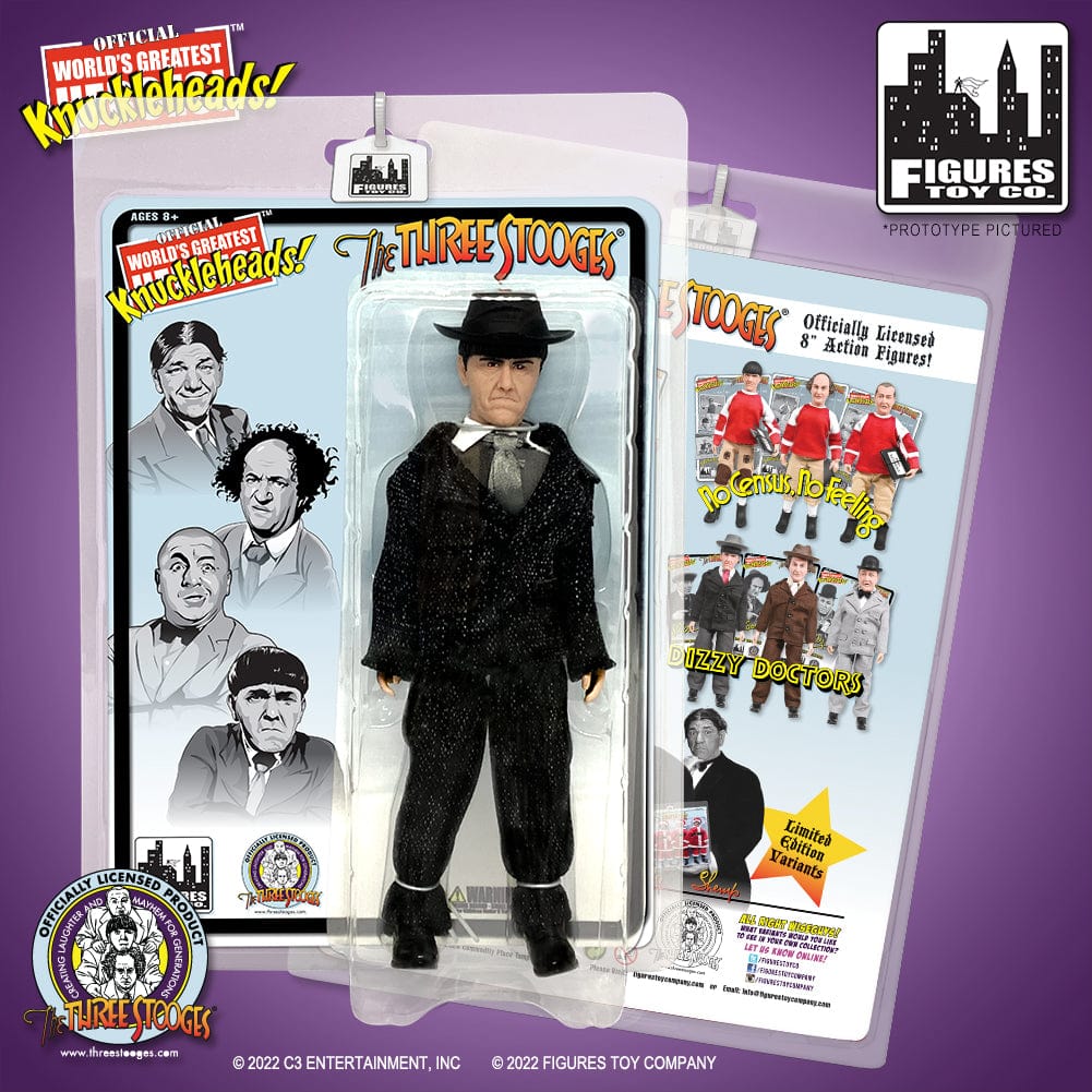 The Three Stooges 8 Inch Action Figures Series: Gangster Series Moe