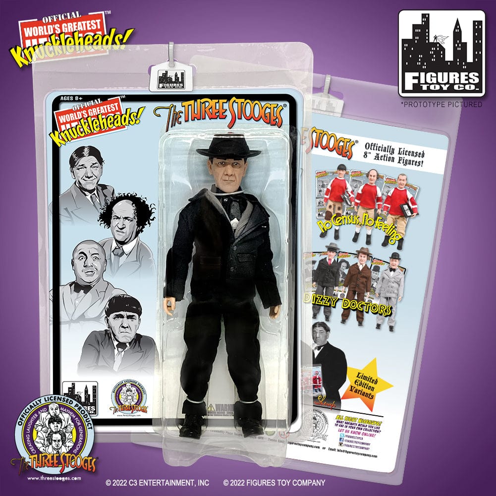 The Three Stooges 8 Inch Action Figures Series: Gangster Series Shemp