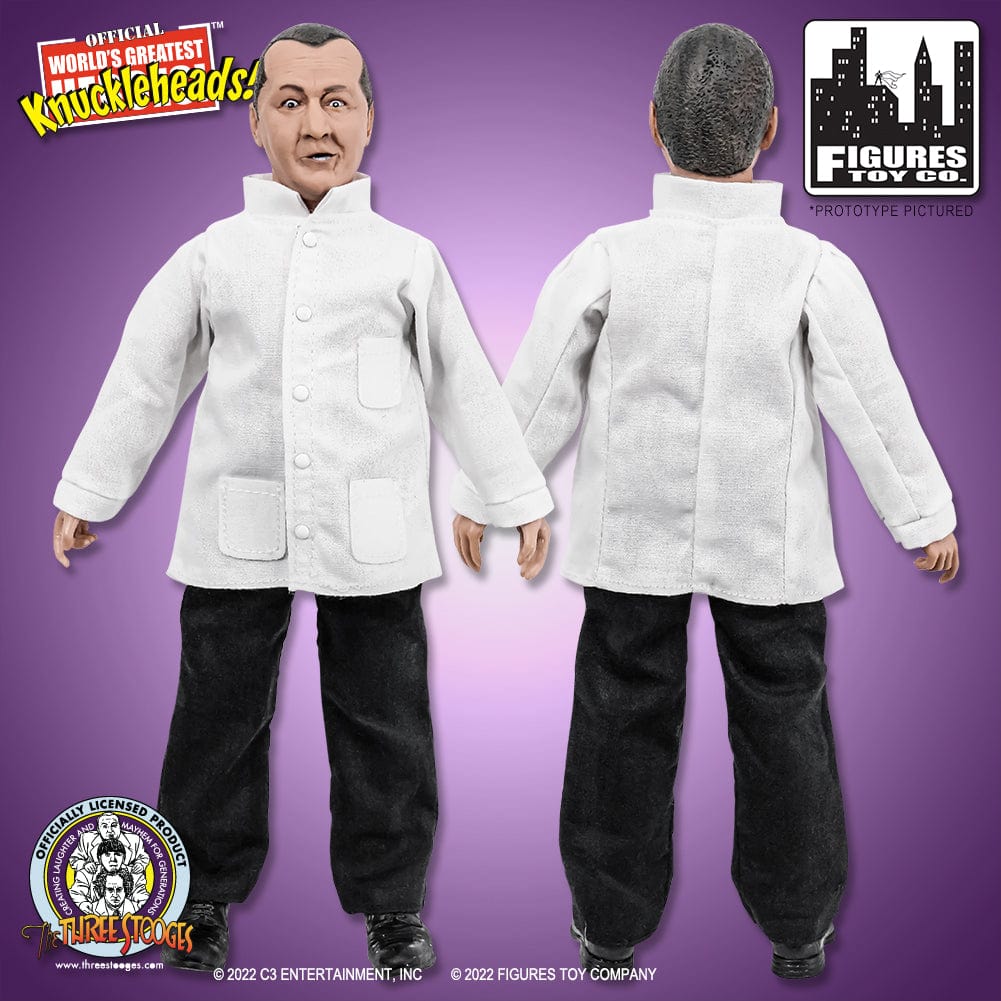 The Three Stooges 8 Inch Action Figures Series: Idle Roomers [House Keeper Edition] Set of all 3