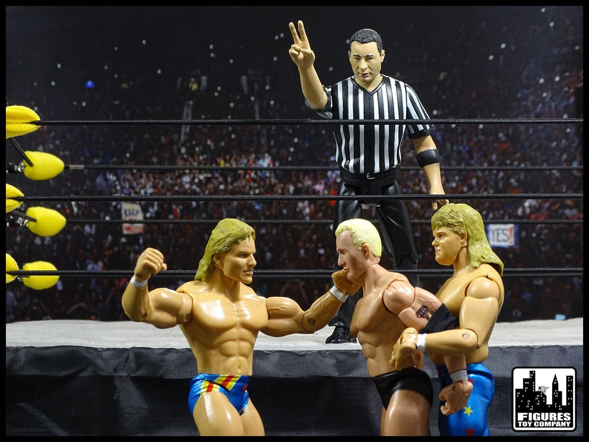 Three Counting and Talking Wrestling Referee Action Figure