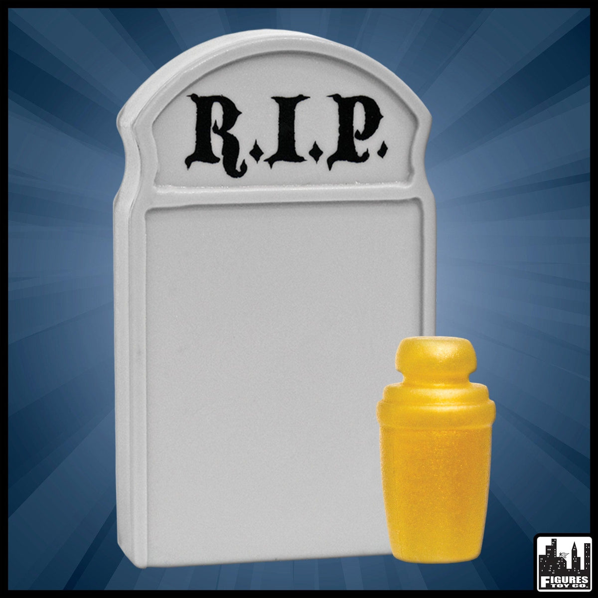 Tombstone &amp; Urn for WWE Wrestling Action Figures