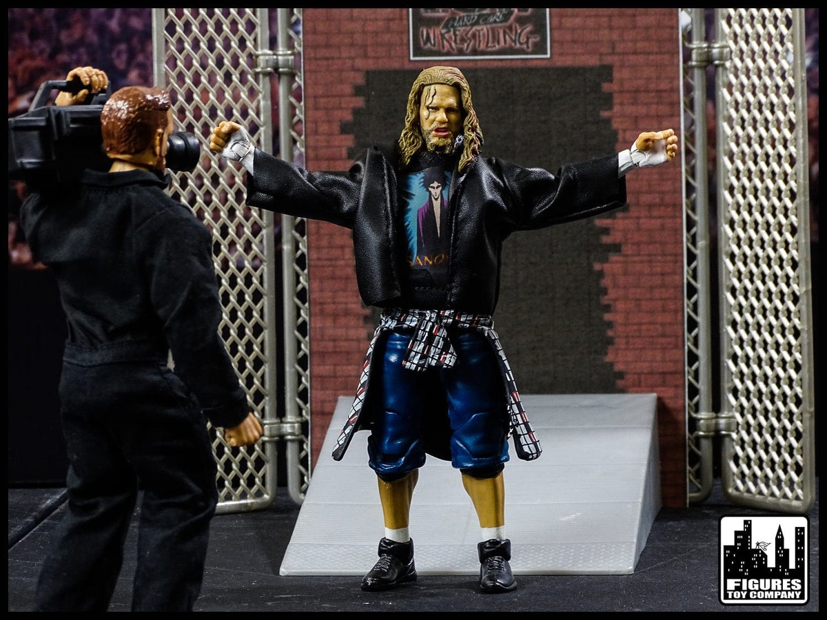 TV Camera Man for WWE Wrestling Action Figures