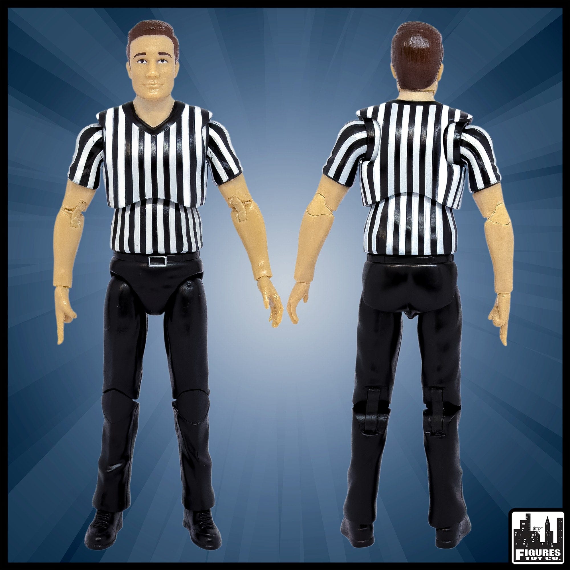 Ultimate Referee With Deluxe Articulation For WWE Wrestlin Figures ultimate-referee-with-deluxe-articulation-for-wwe-wrestlin-figures