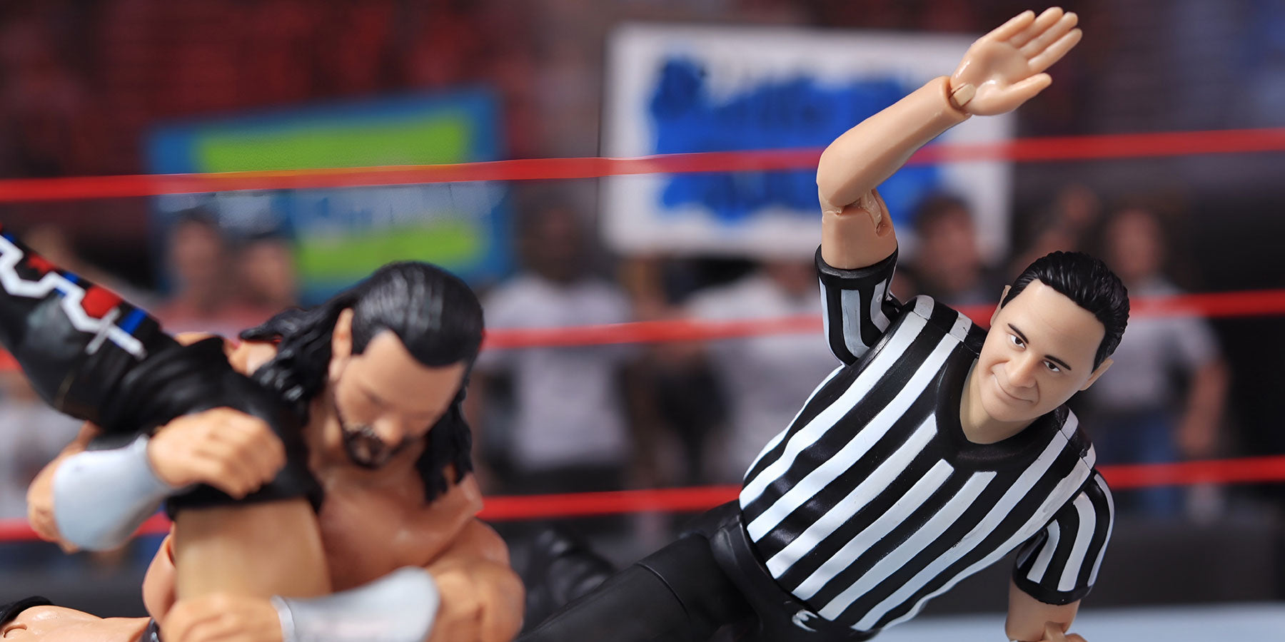 Referee Figures Figures Toy Company: Wrestling Action Figure Accessories & More