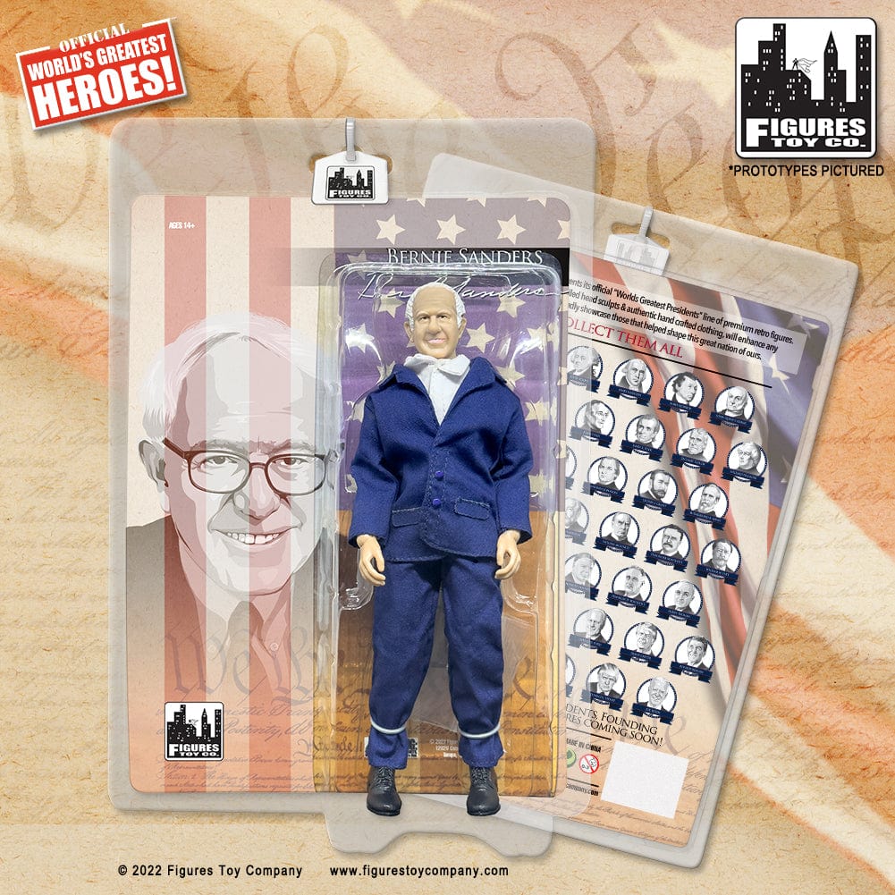 US Political 8 Inch Action Figures Series: Senator Bernie Sanders