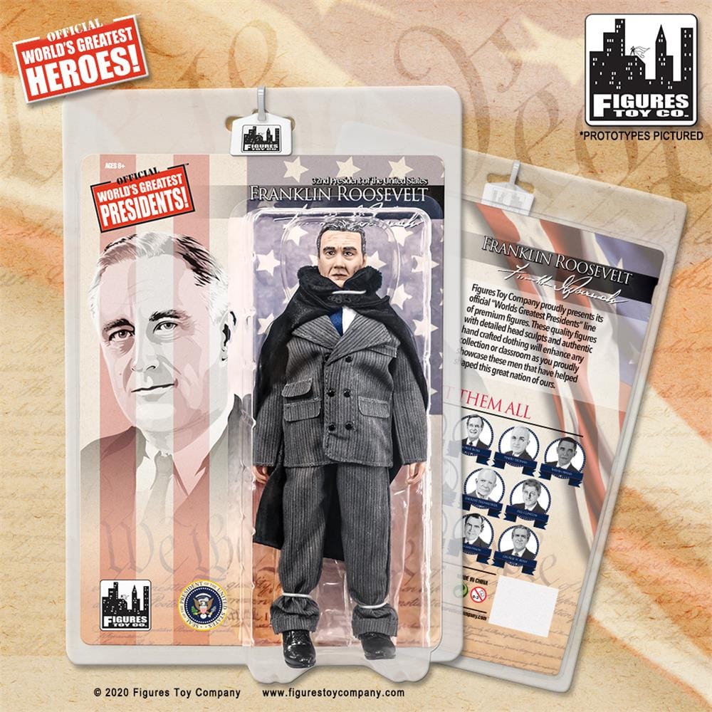 US Presidents 8 Inch Action Figures Series: Franklin D. Roosevelt