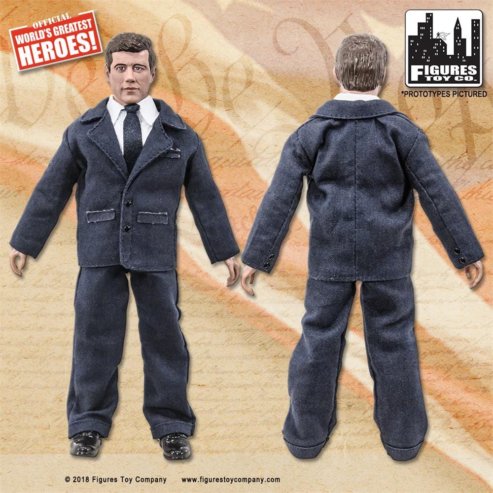 US Presidents 8 Inch Action Figures Series: John F. Kennedy [Blue Suit]