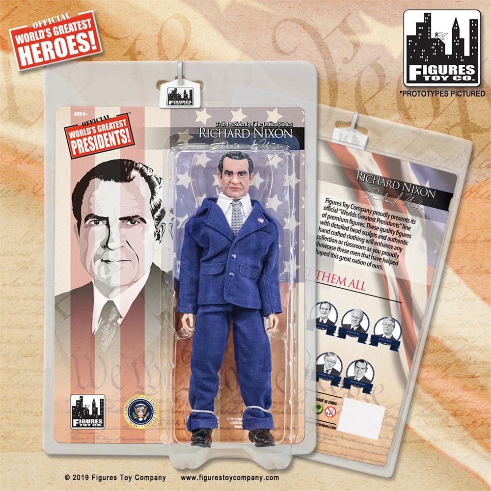 US Presidents 8 Inch Action Figures Series: Richard Nixon [Blue Suit]