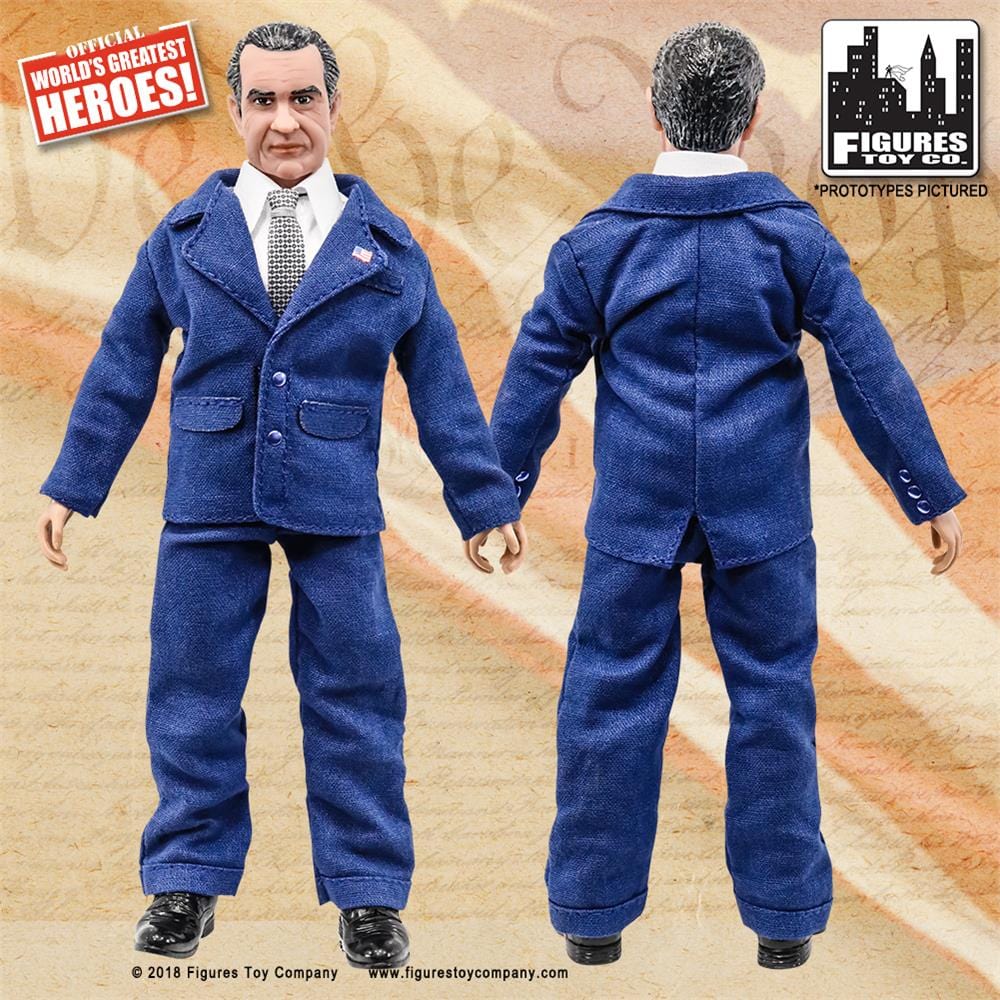 US Presidents 8 Inch Action Figures Series: Richard Nixon [Blue Suit]