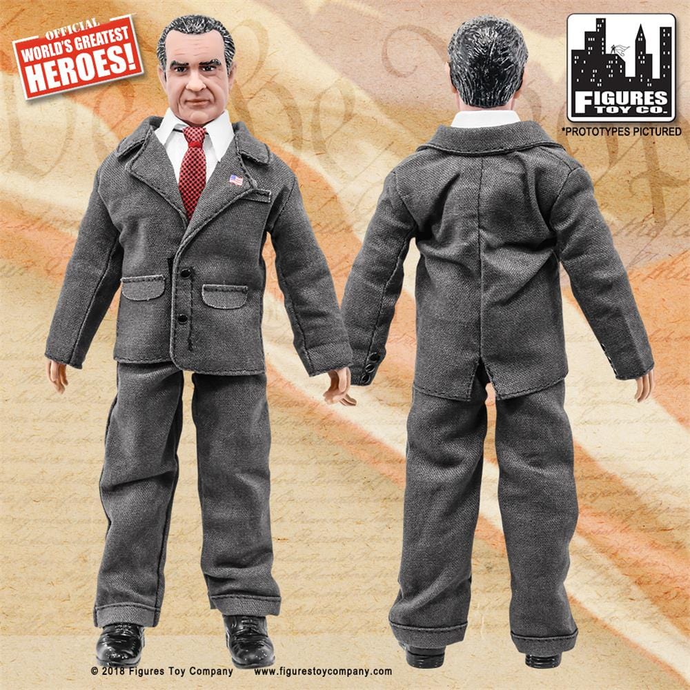 US Presidents 8 Inch Action Figures Series: Richard Nixon [Gray Suit Variant]