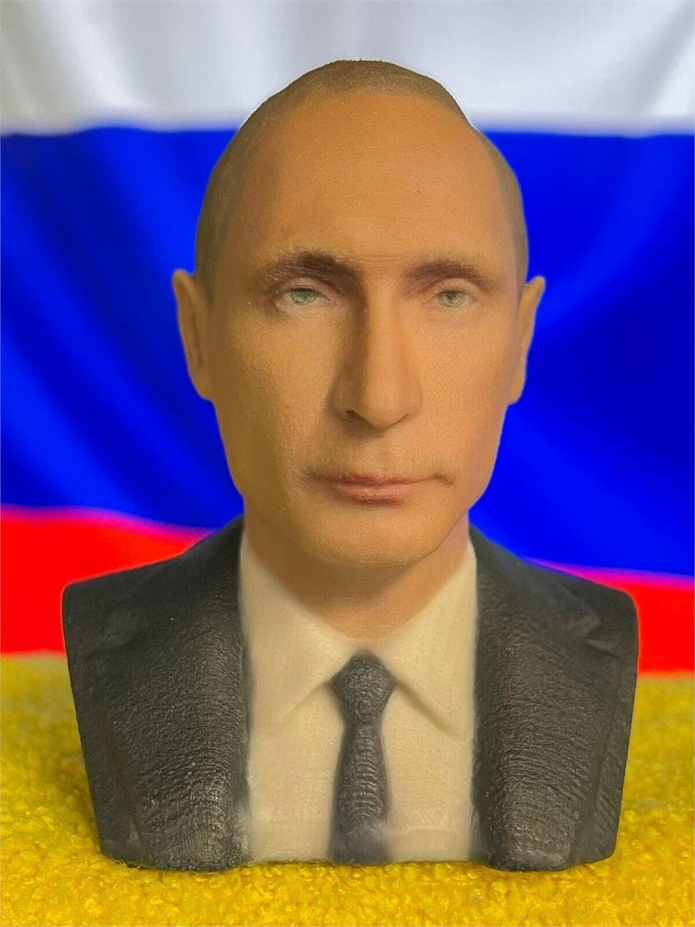 Vladimir Putin Bust Statue Presidential Collectible
