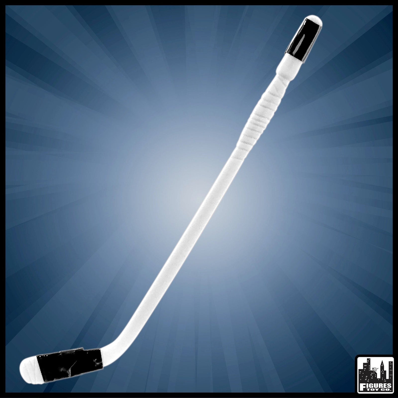 White Hockey Stick for WWE Wrestling Action Figures