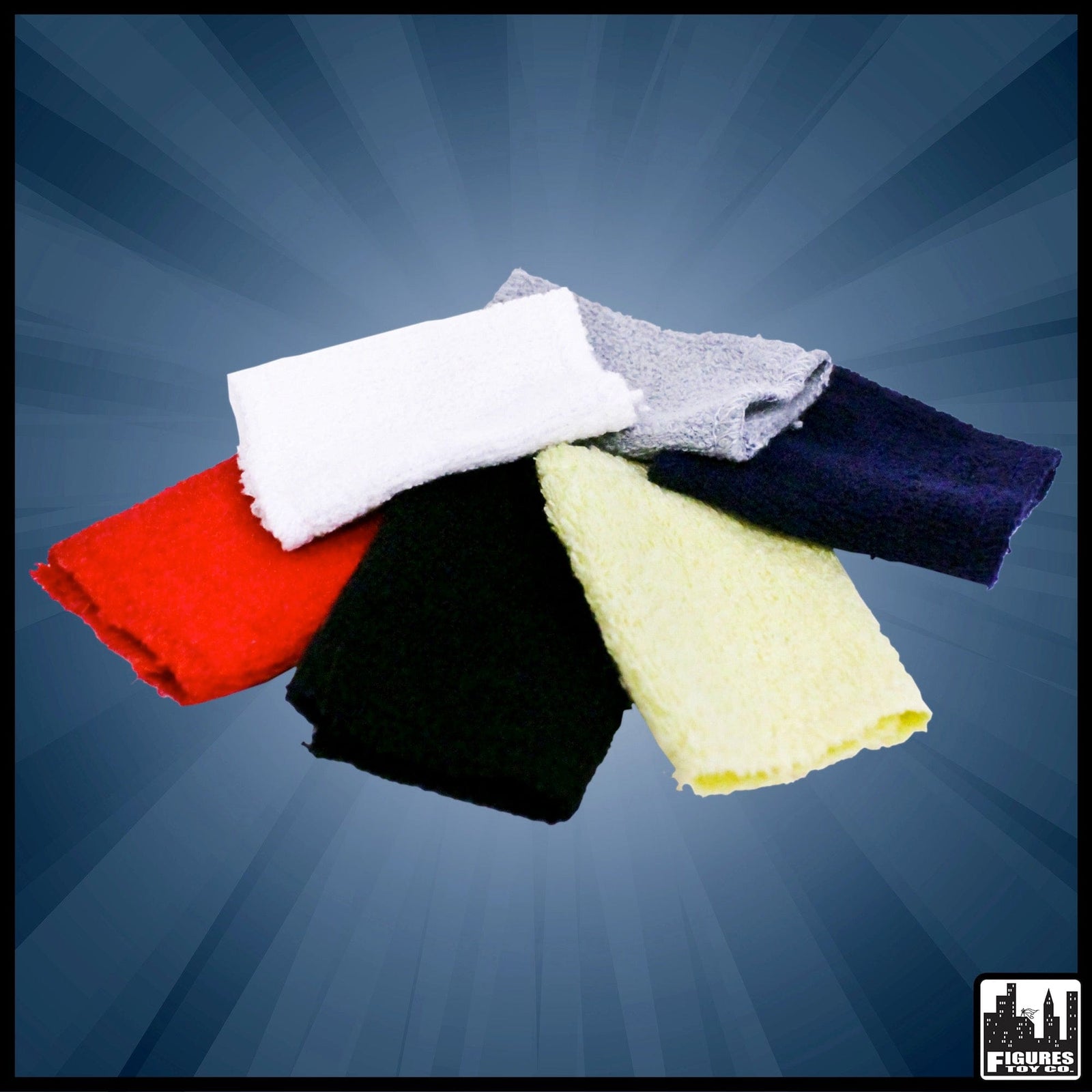 White Towel for WWE Wrestling Action Figures