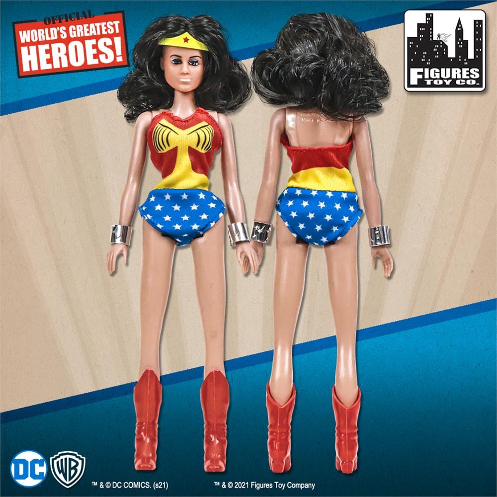 Wonder Woman Retro 8 Inch Action Figure Series 3: Set of all 4