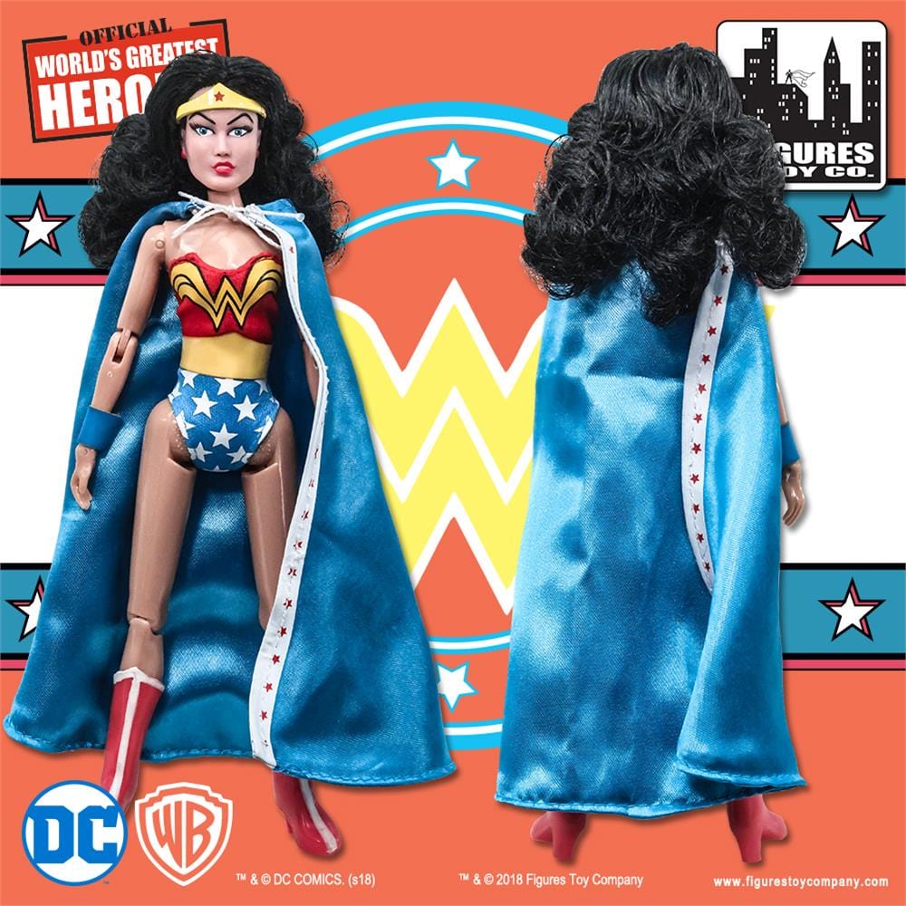 Wonder Woman Retro 8 Inch Action Figures Series 2: Set of all 4