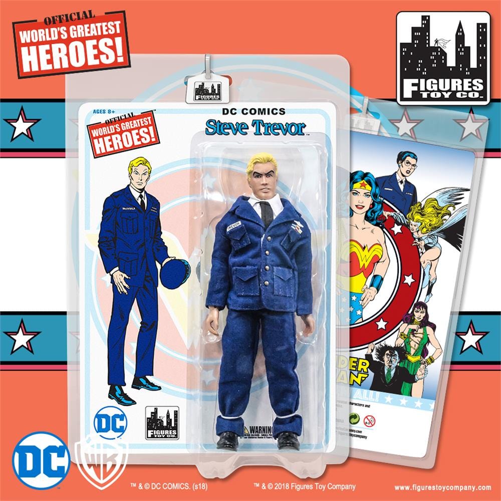 Wonder Woman Retro 8 Inch Action Figures Series 2: Steve Trevor