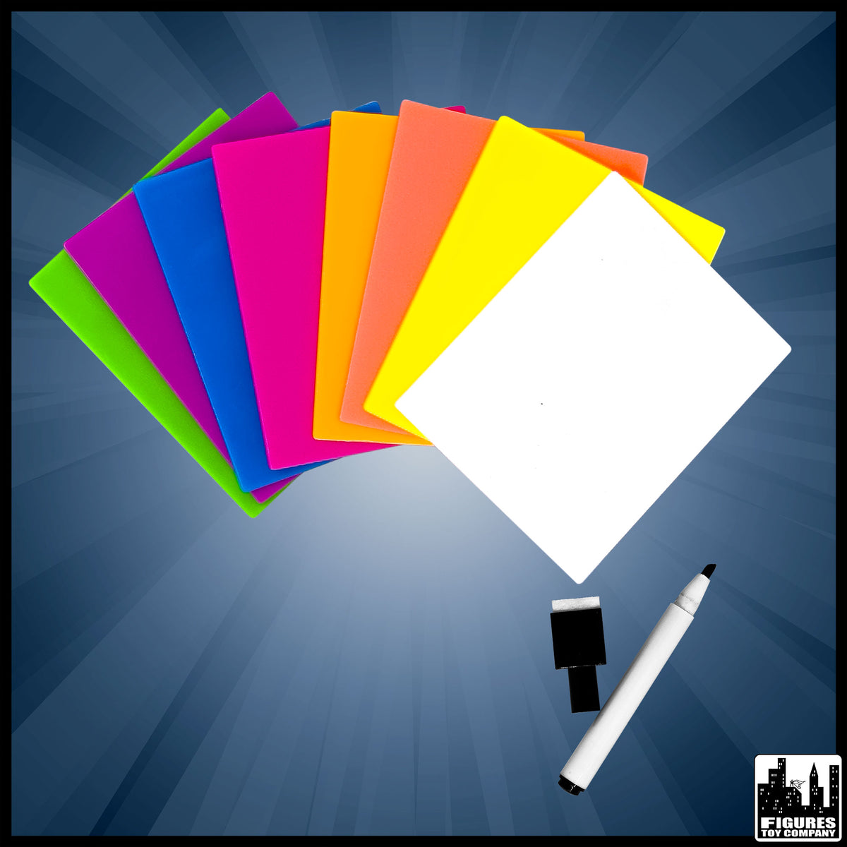 Wrestling Audience Crowd Sign Accessory Pack for wrestling figures — unboxed contents.