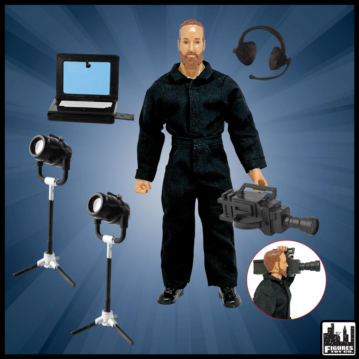 Wrestling Figure Gear Special Deal #14: Wrestling Camera Man Deal For WWE Wrestling Figures