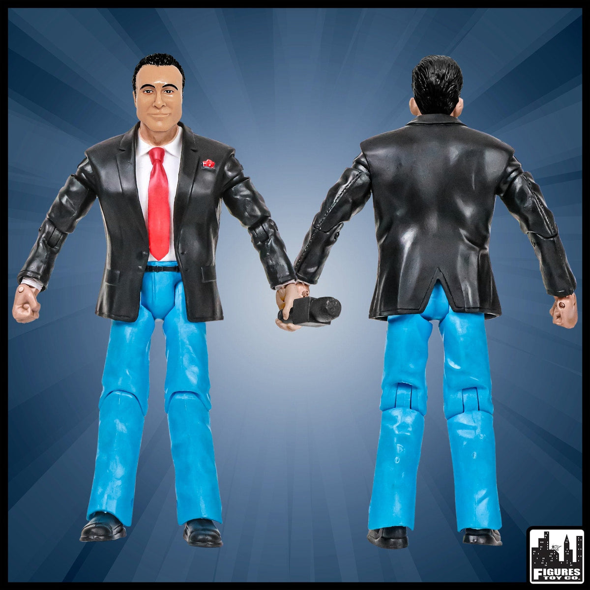 Wrestling Manager for WWE Wrestling Action Figures