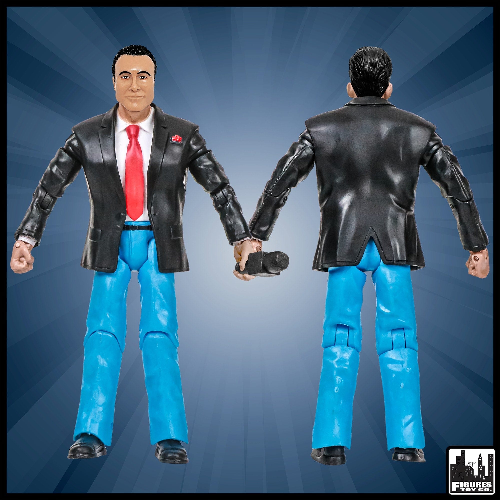 Wrestling Manager for WWE Wrestling Action Figures