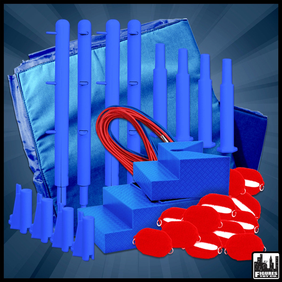 Wrestling Ring Conversion Kit: Deal 3 (Blue &amp; Red Superbash Deal)