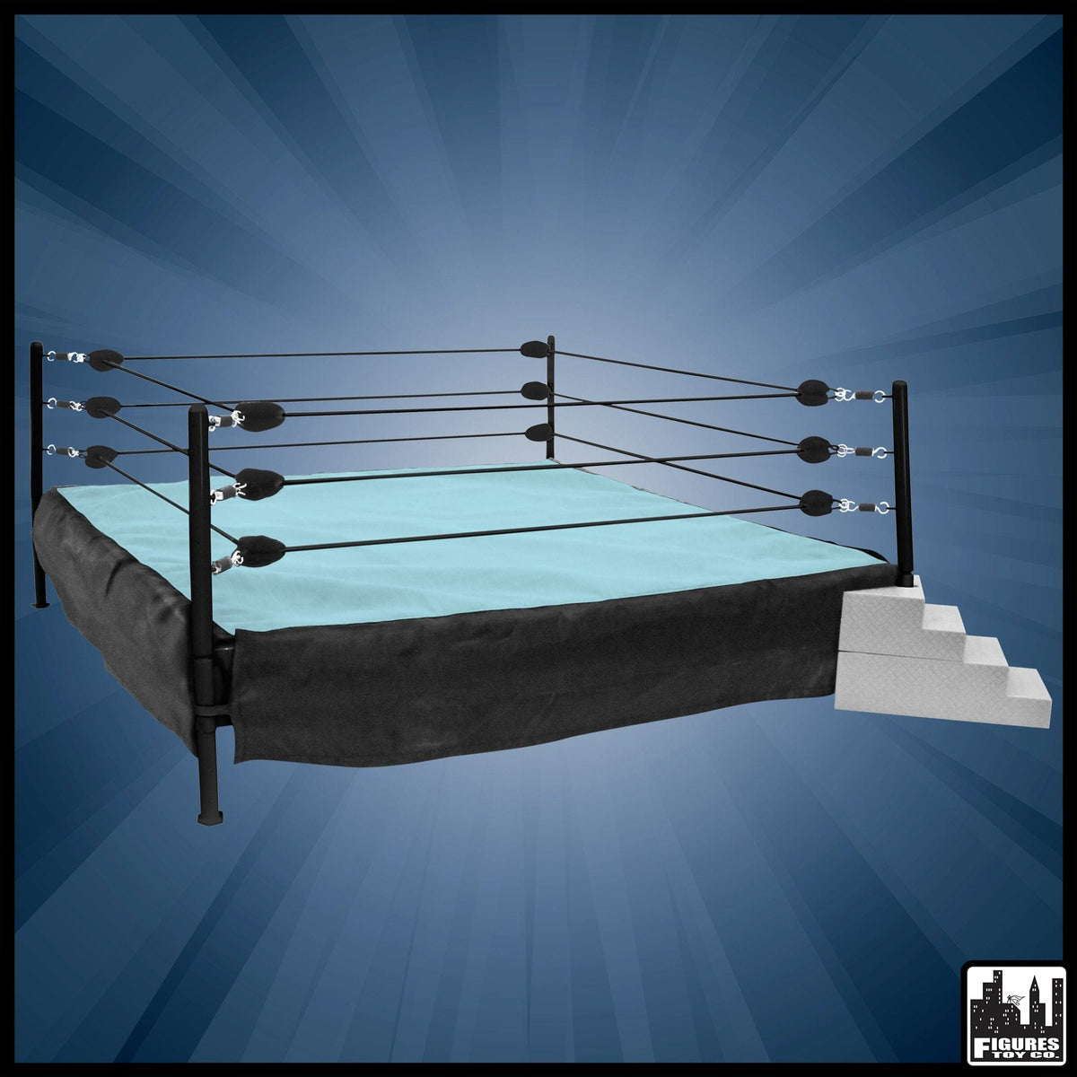 Wrestling Ring Conversion Kit: Deal 4 (Black &amp; Blue Extreme Deal)