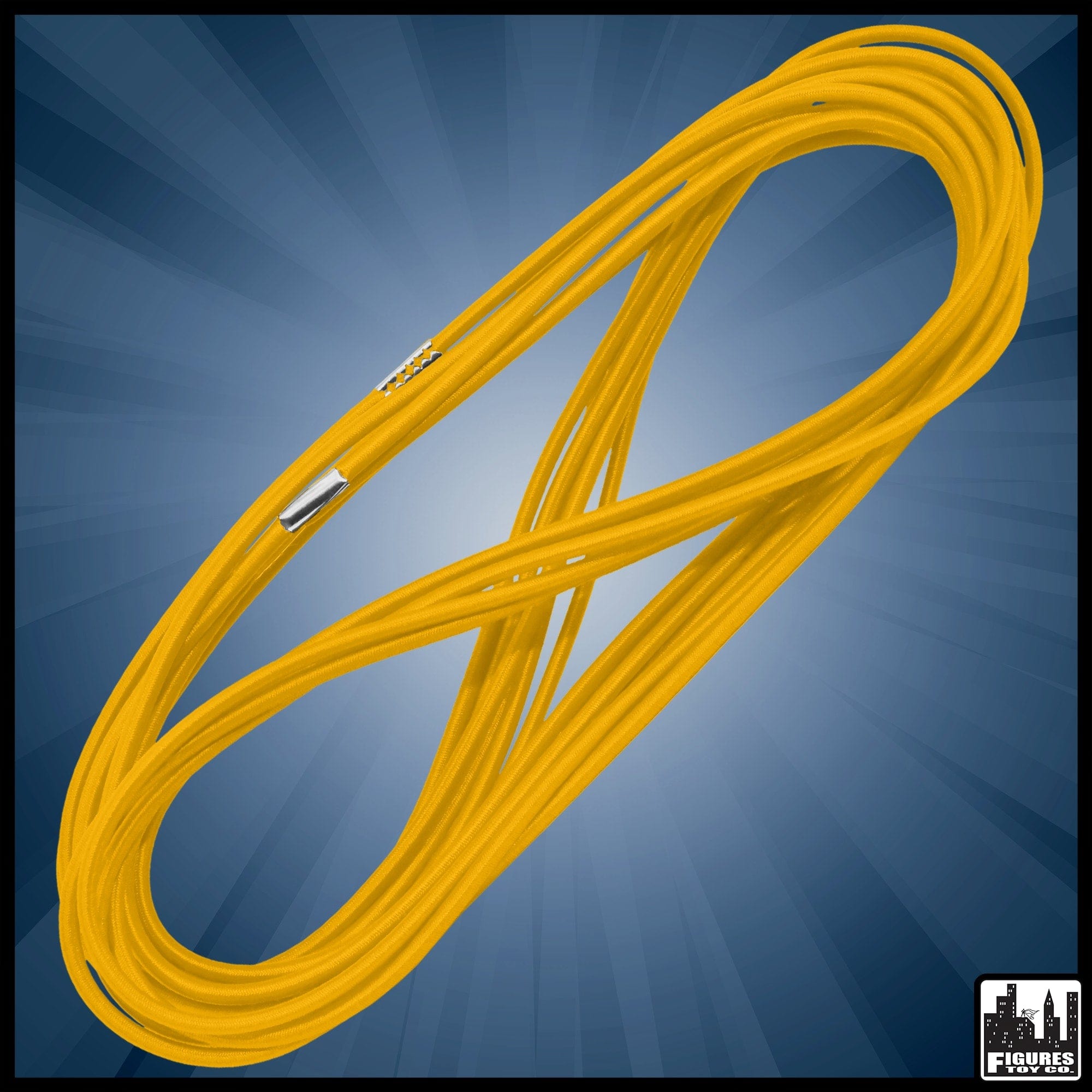 Yellow Ring Ropes for SMALL WWE Wrestling Action Figure Rings